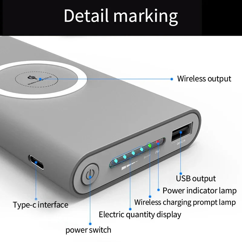 Qi Wireless Power Bank