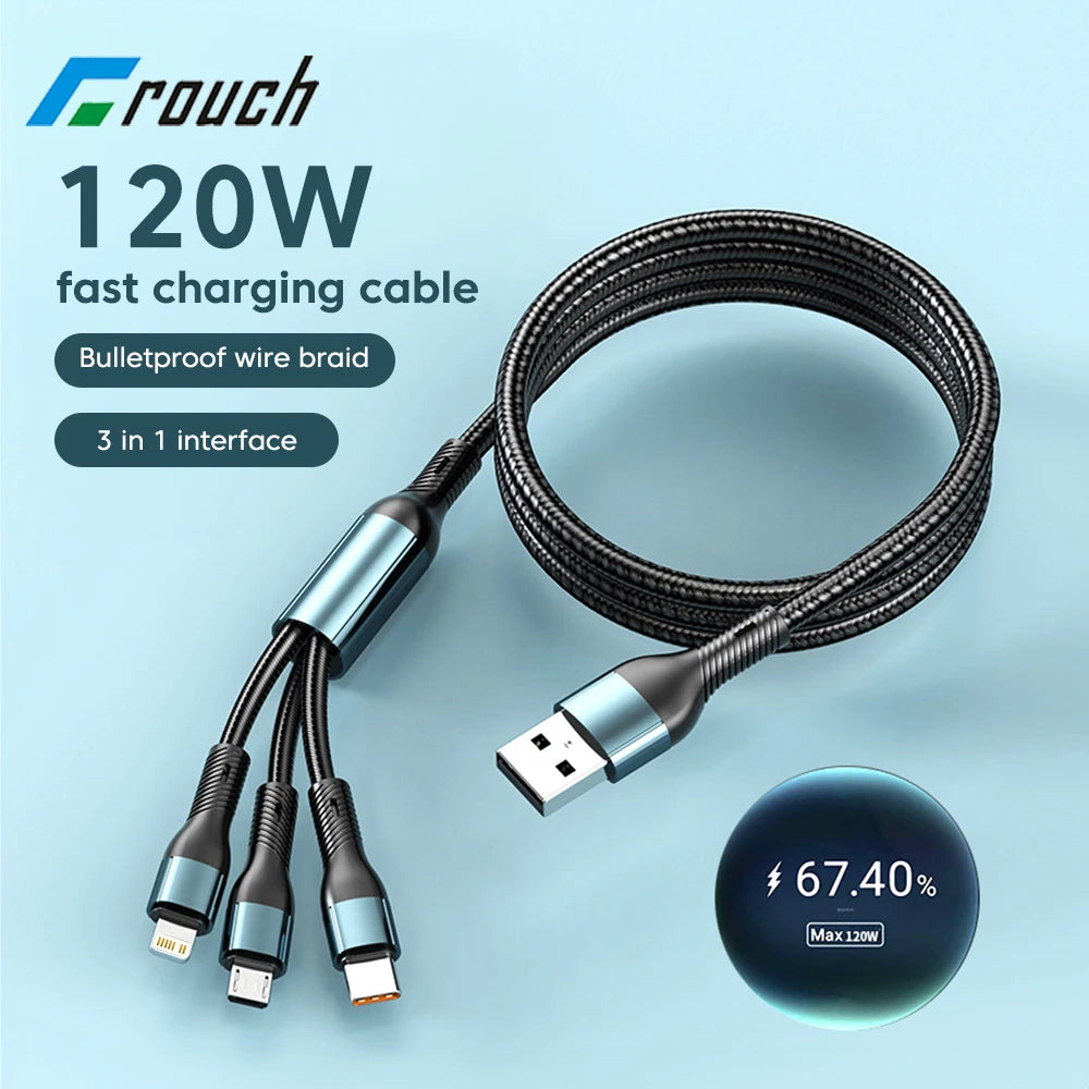 Crouch 3-in-1 Charging Cable